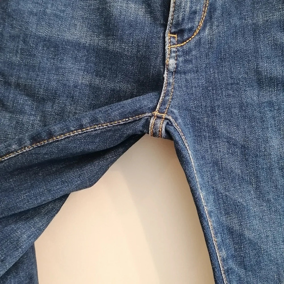 Anthropologie Pilcro Slim Boyfriend Fit Jeans Medium Blue Wash 27 - Picture 12 of 16